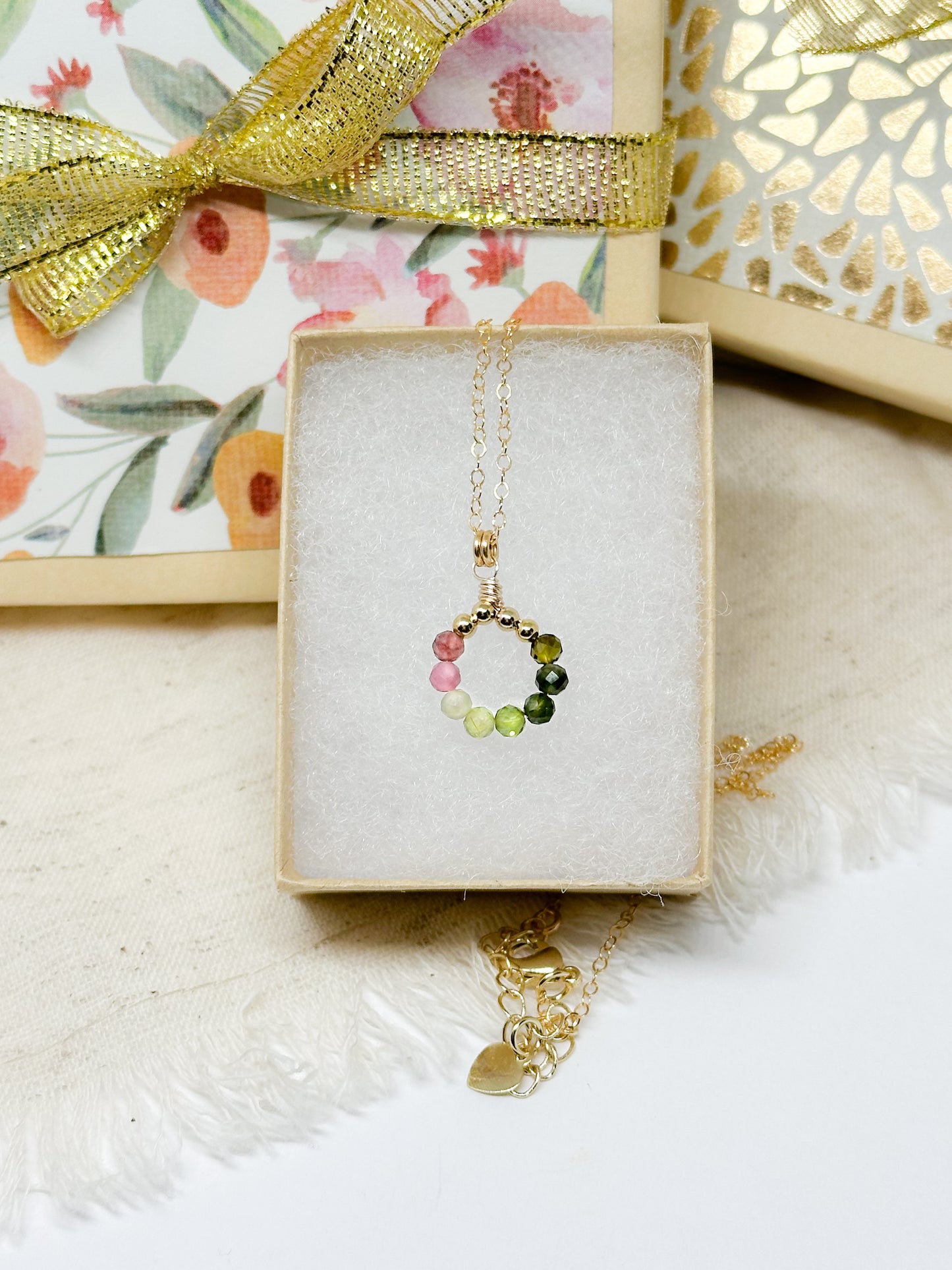 Colorful Tourmaline Necklace