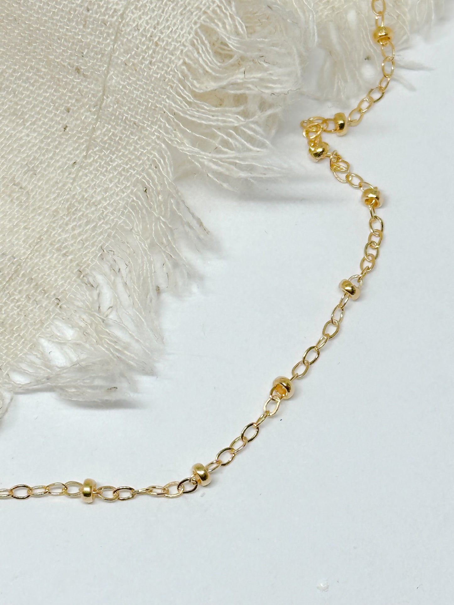 Personalized family birthstone necklace