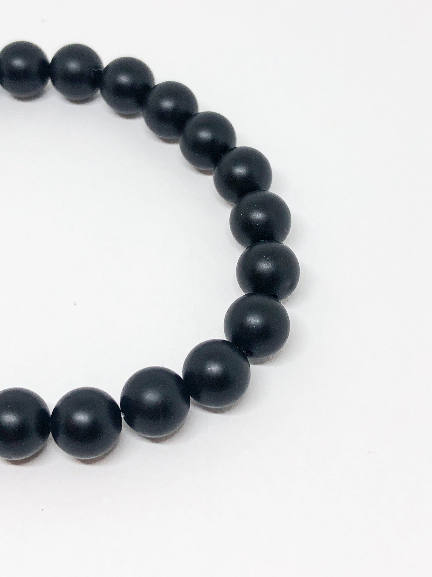 Father's Day gift ideas - Black onyx beaded bracelet
