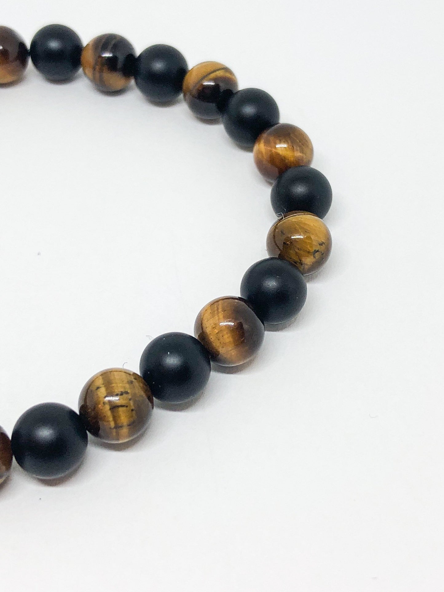 Father's Day gift ideas - Tiger eye beaded bracelets
