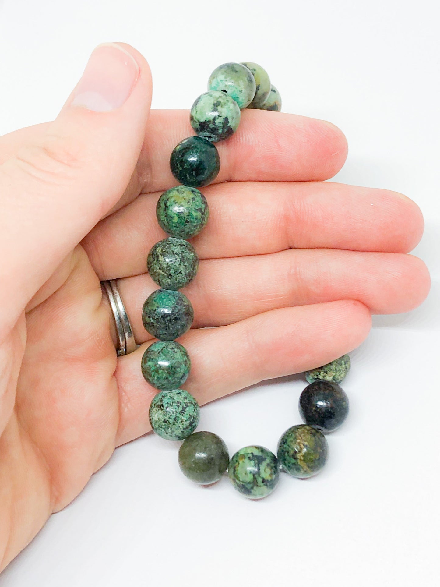 Father's Day gift ideas - Turquoise beaded bracelet