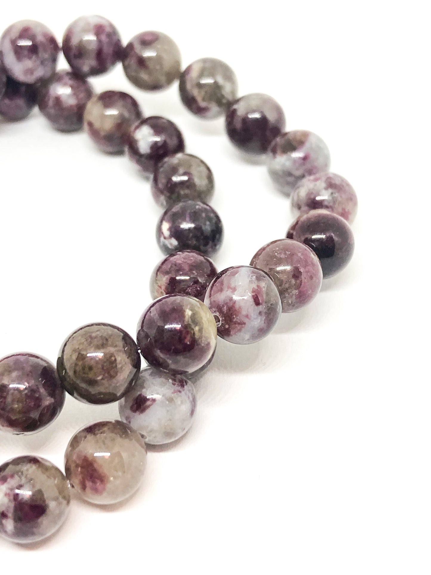 Eudalite beaded bracelet