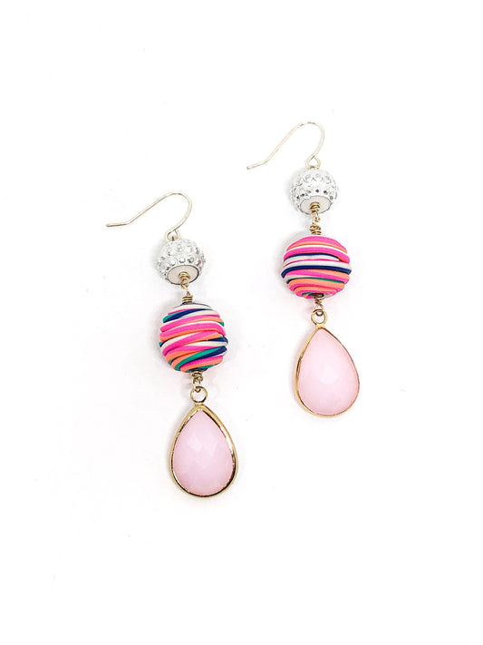 Fimo statement earrings