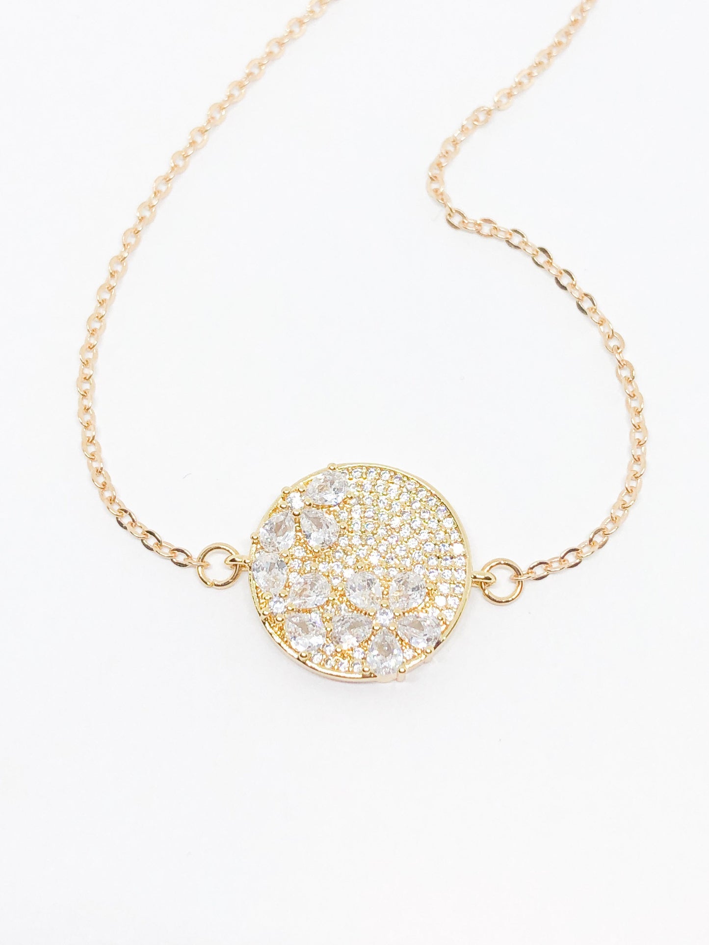 Sparkly rhinestone necklace