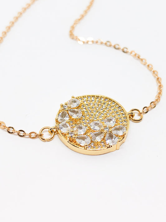 Sparkly rhinestone necklace