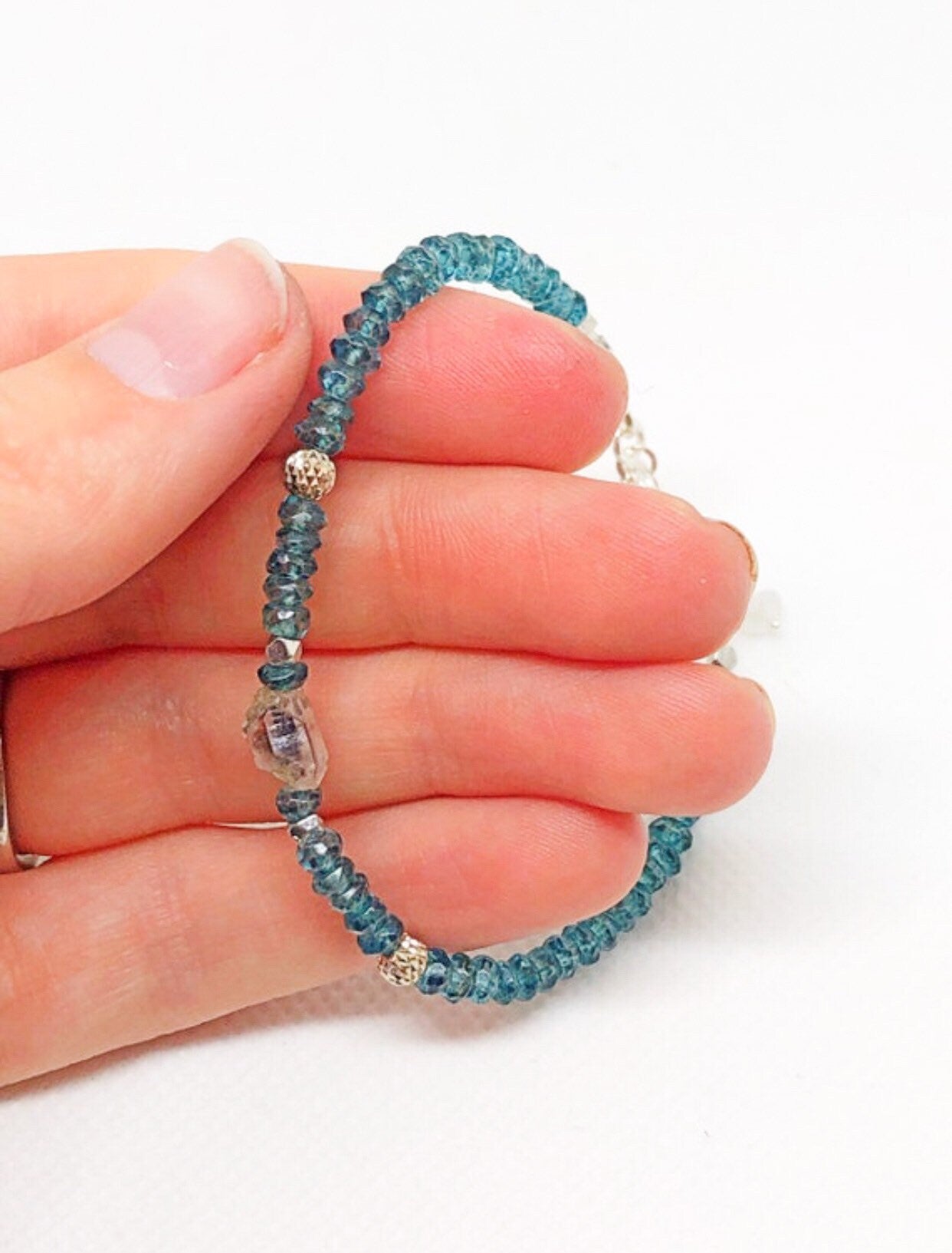 London blue topaz bracelet