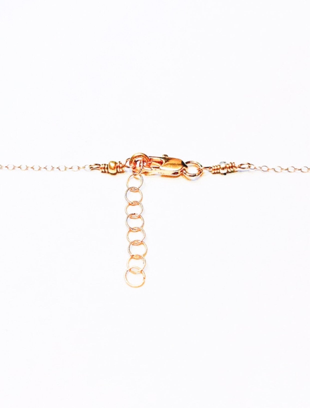Gold heart necklace