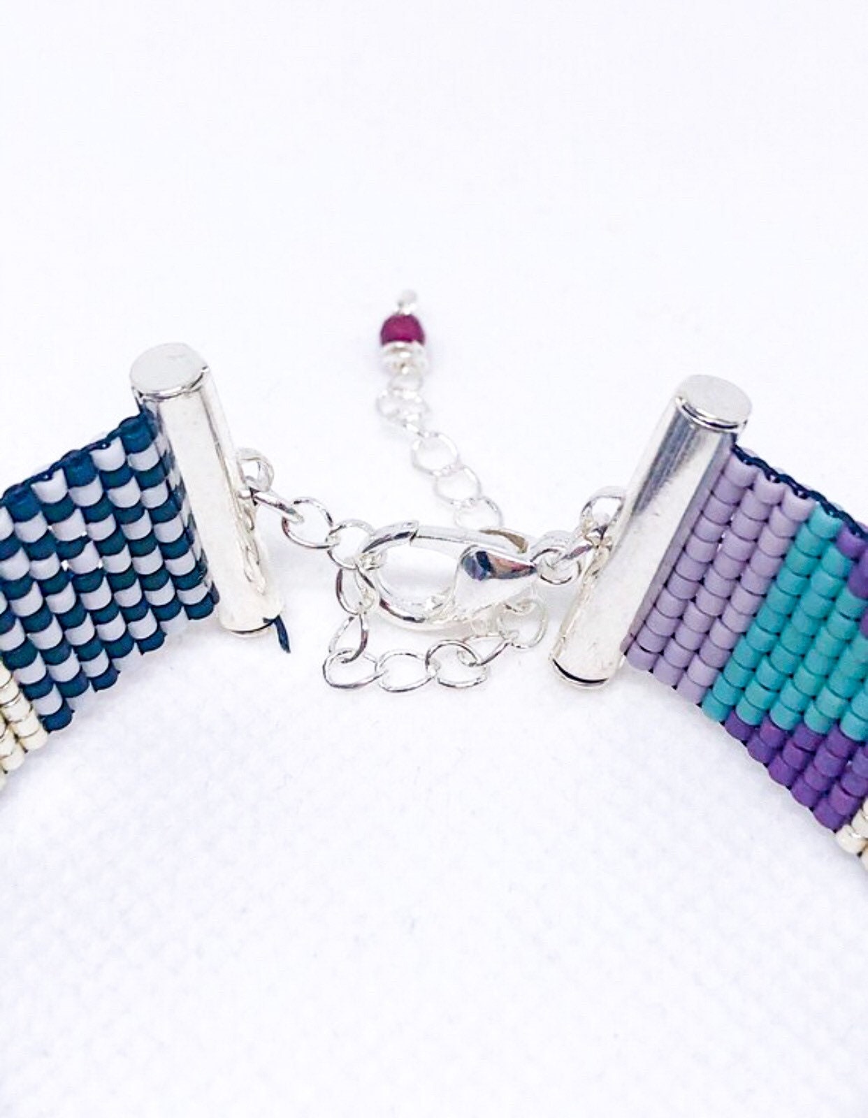 Native cuff bead loom bracelet