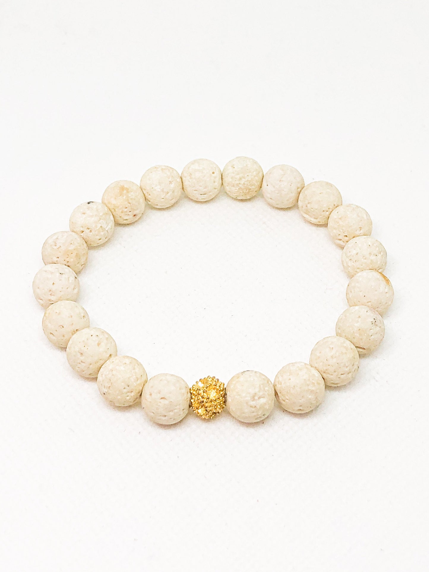 Lava stone beaded bracelet