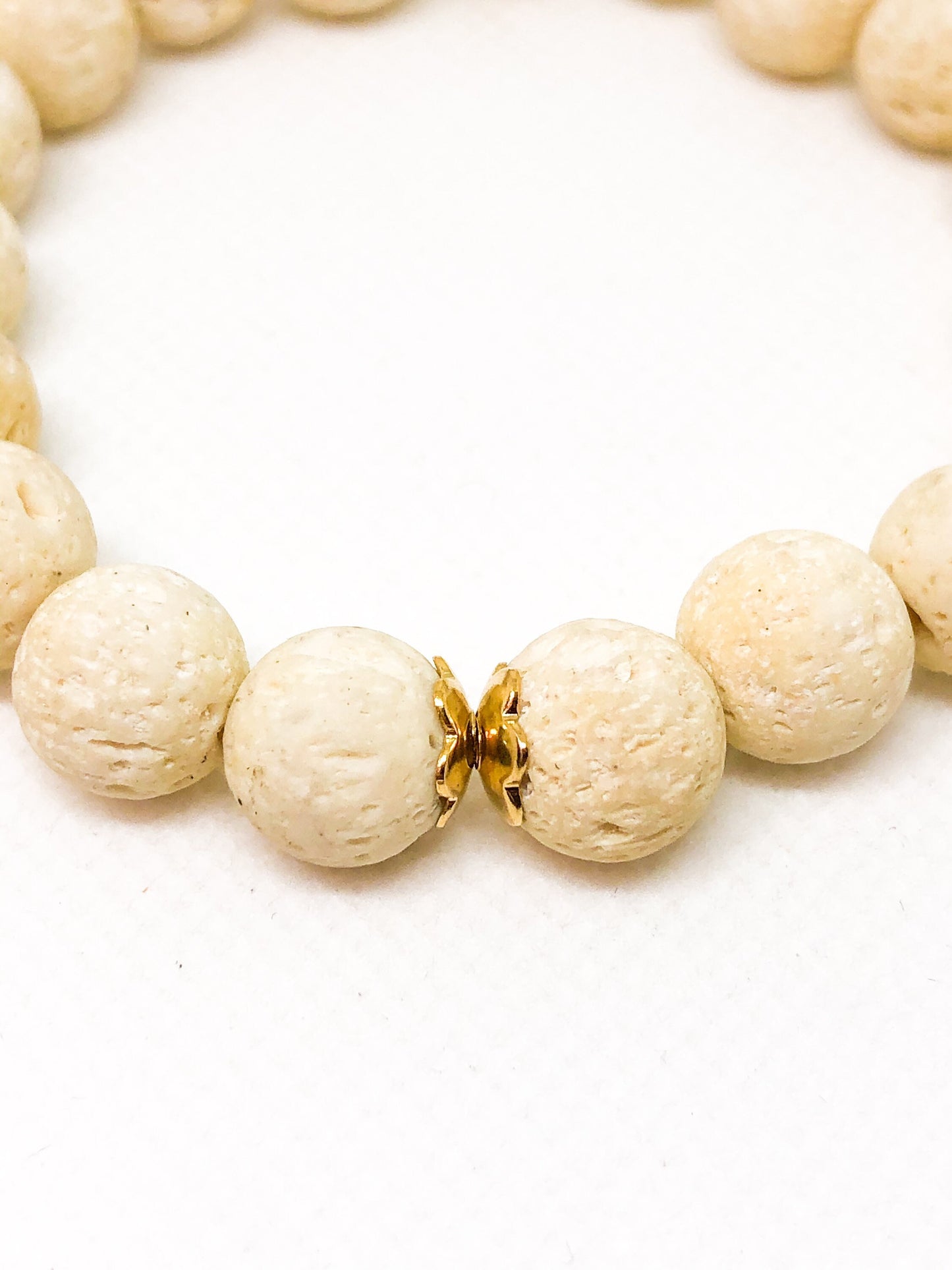 Lava stone beaded bracelet