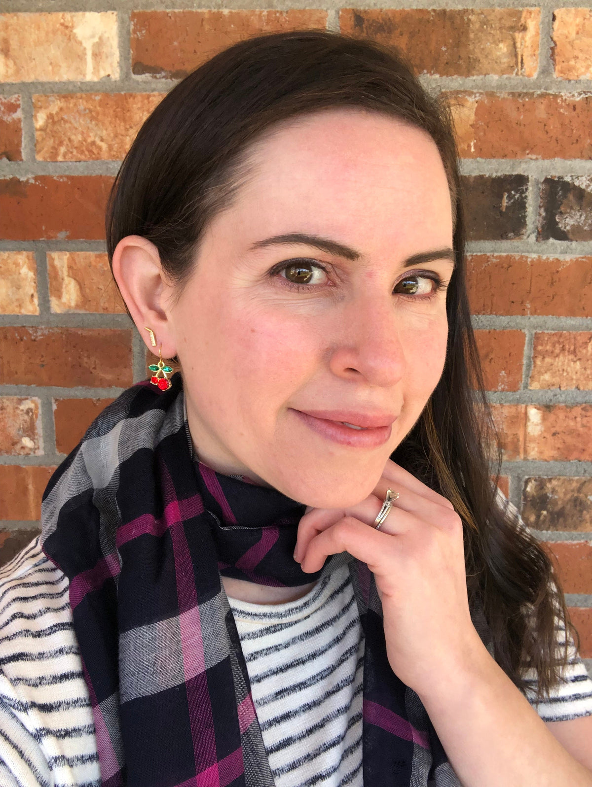 Cherry earrings