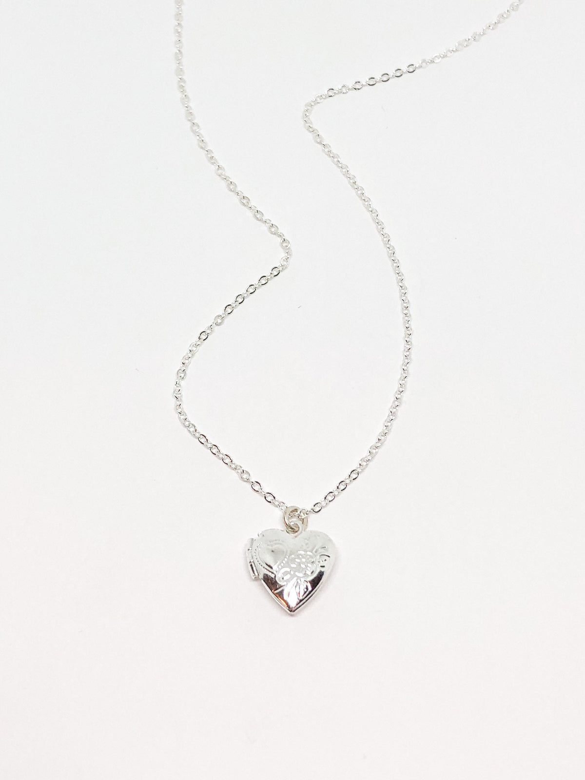 Mother's Day Gift - Small heart locket in gold or silver