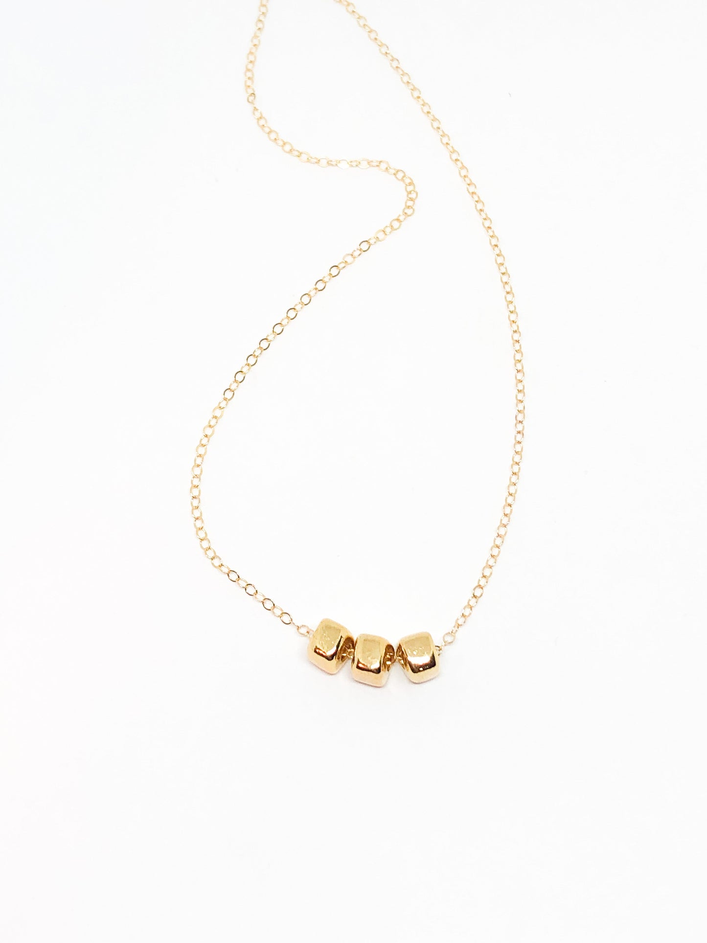 Personalized Mother's Day gift - Dainty gold necklace
