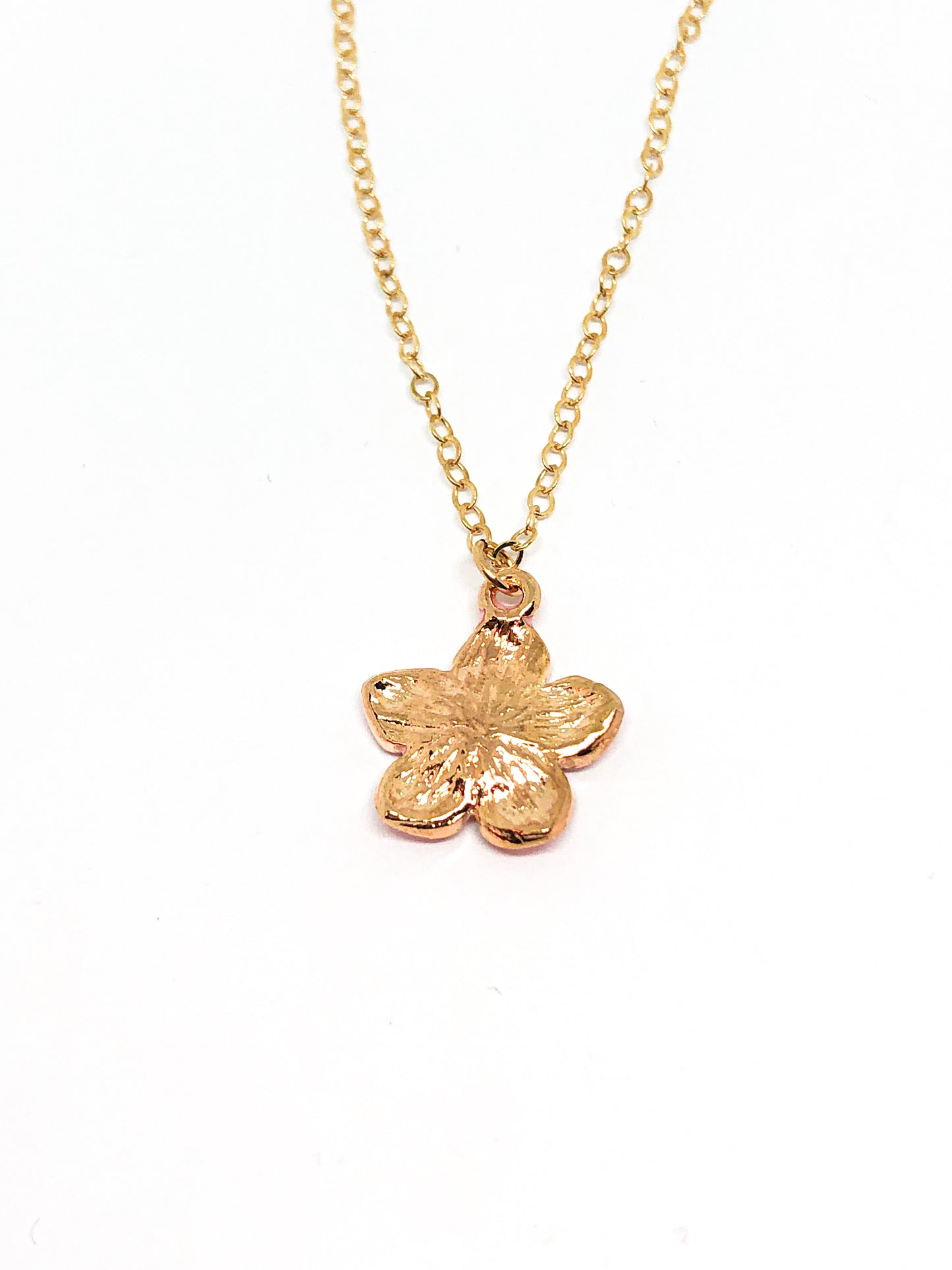 Pink Flower necklace