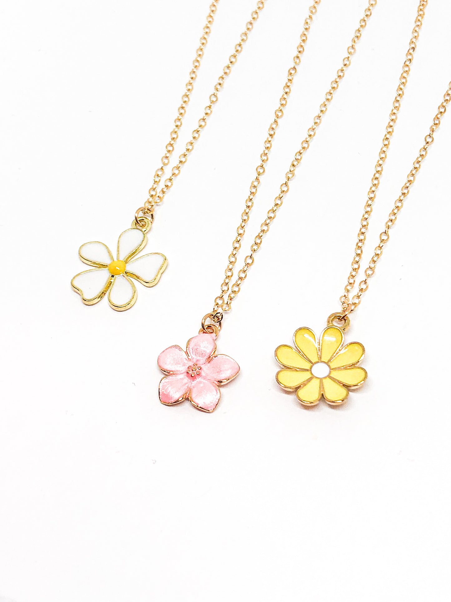Yellow Flower necklace
