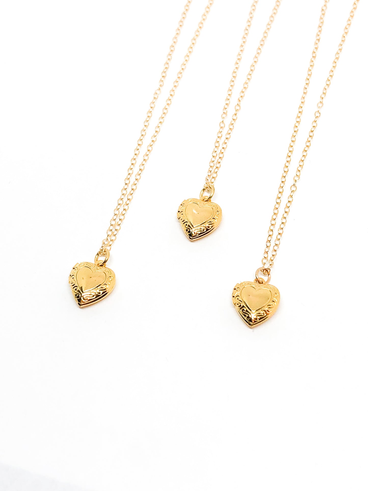 Mini heart locket