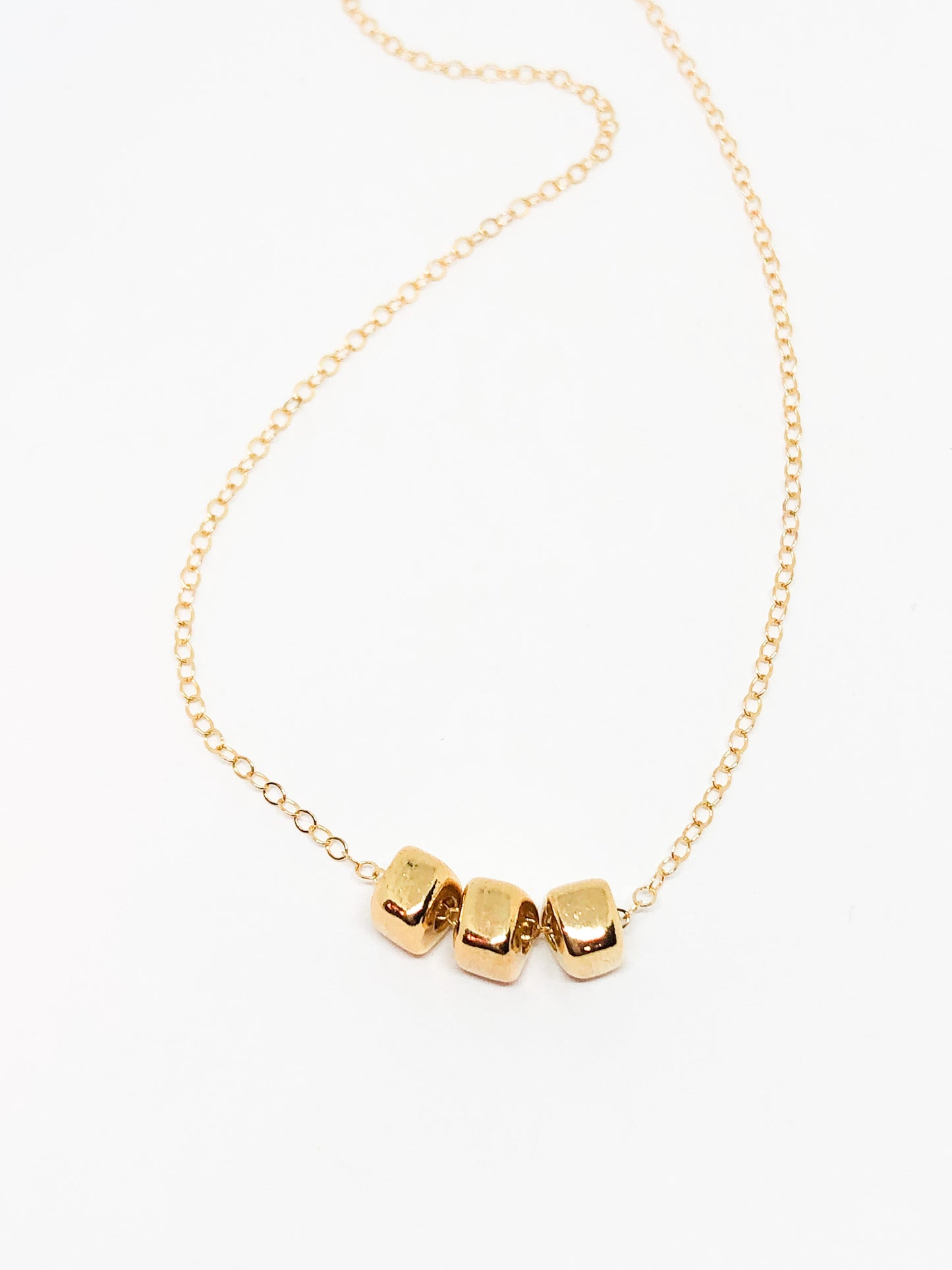 Personalized Mother's Day gift - Dainty gold necklace