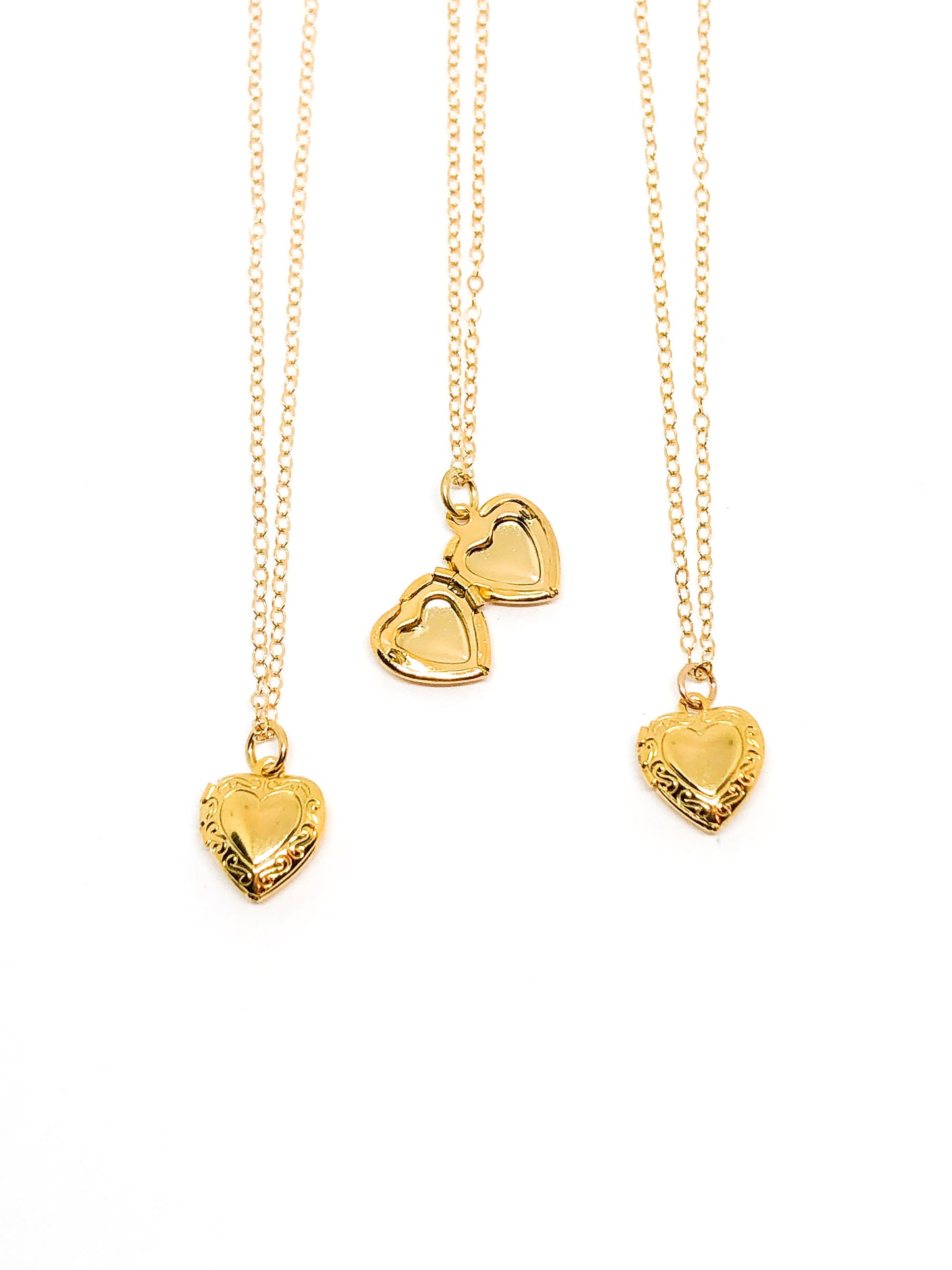 Mini heart locket