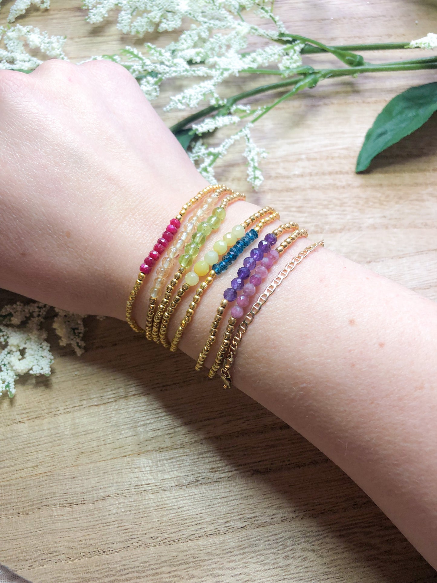 Personalized Mother's Day Gifts - Birthstone bracelets