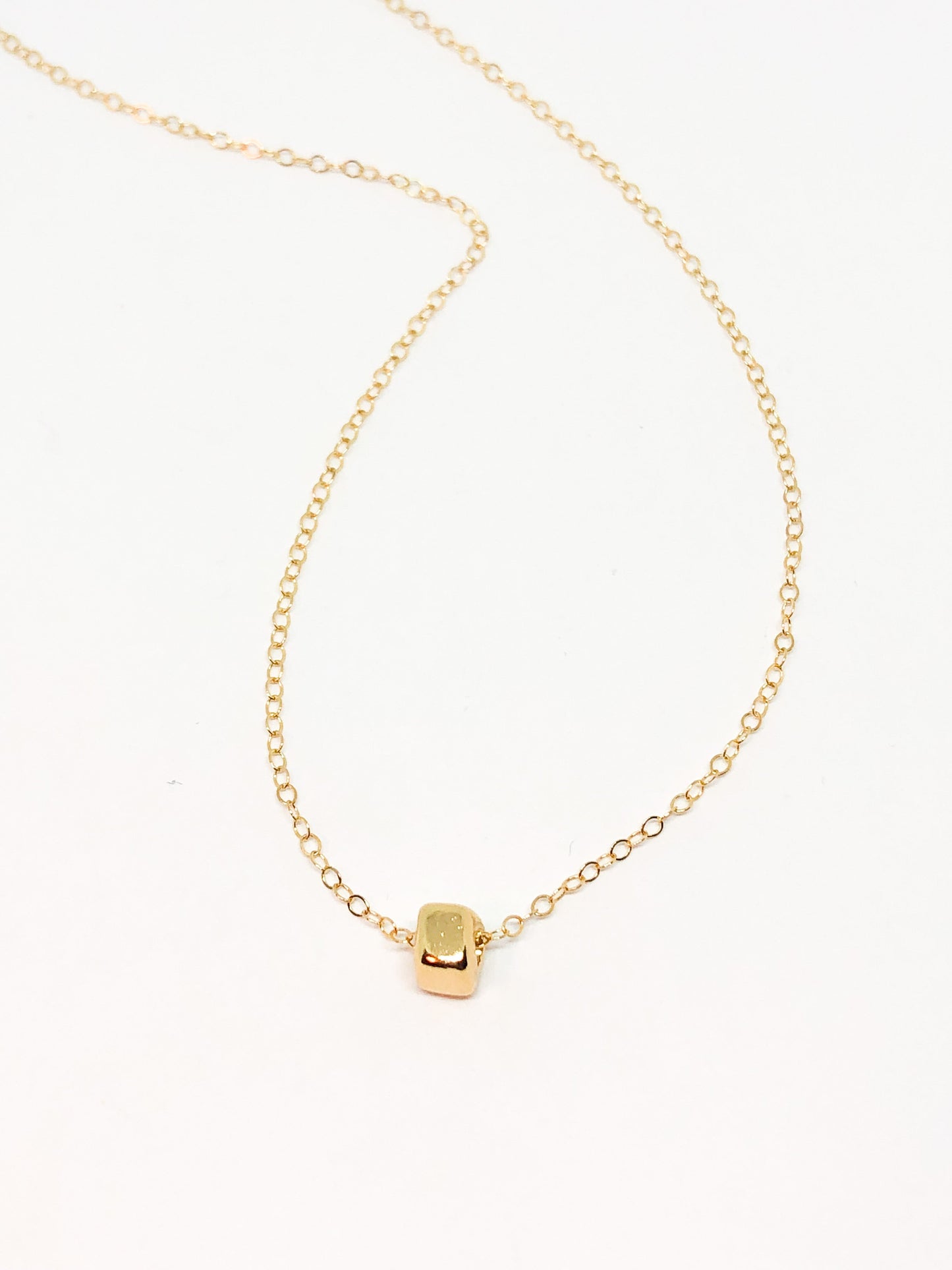 Personalized Mother's Day gift - Dainty gold necklace