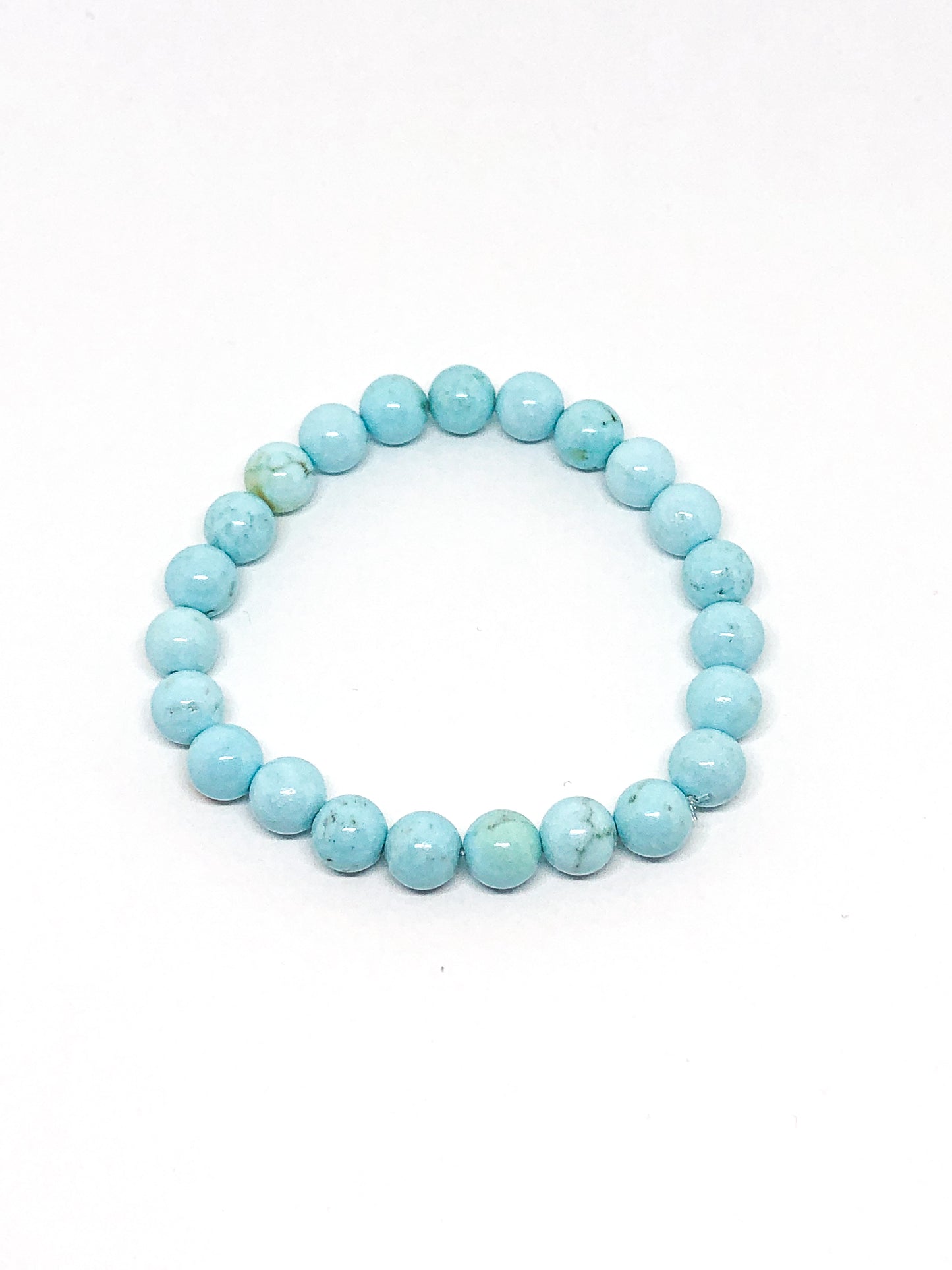 Magnesite beaded bracelet