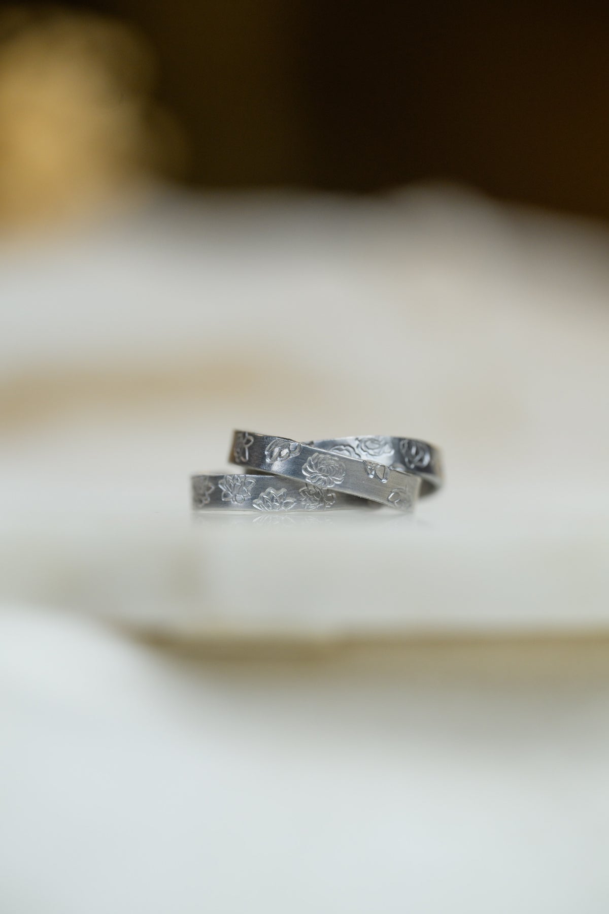 Mother's Day Gift - Family birth flower ring