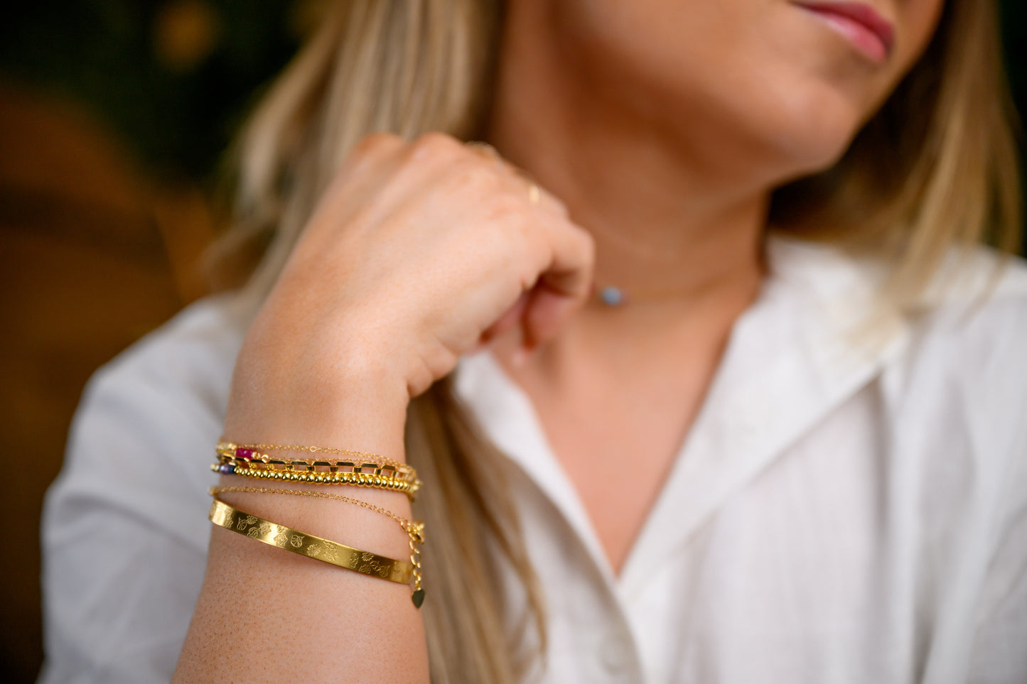 February birthstone bracelets stretchy and perfect - Amethyst