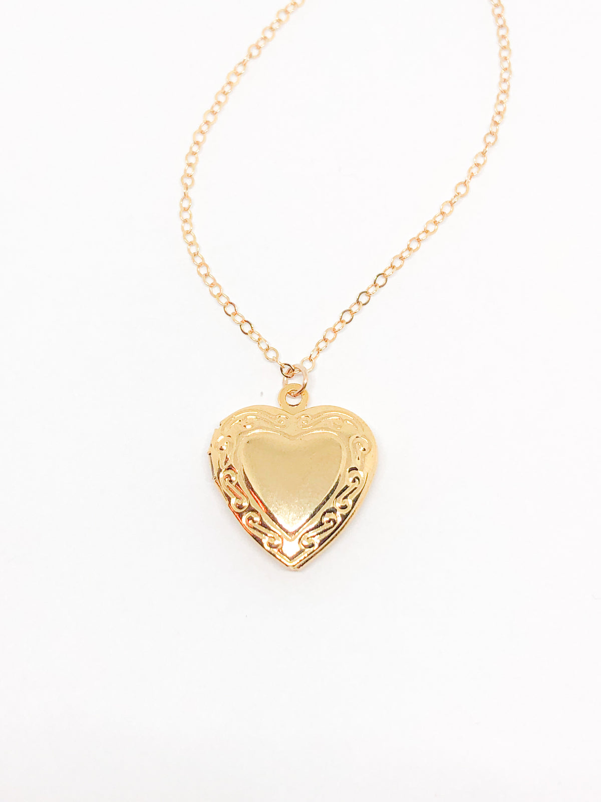 Large heart locket