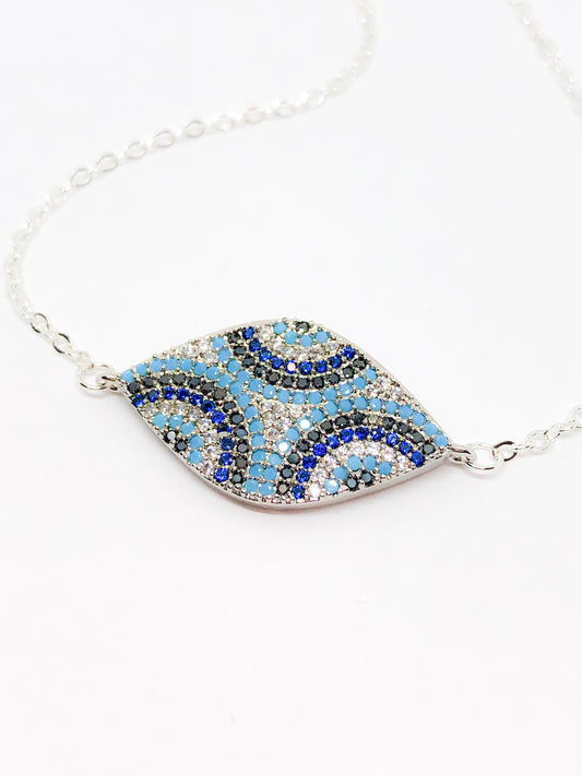 Evil eye necklace