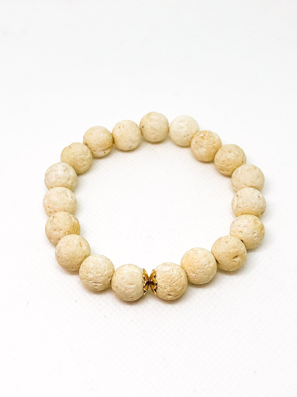 Lava stone beaded bracelet