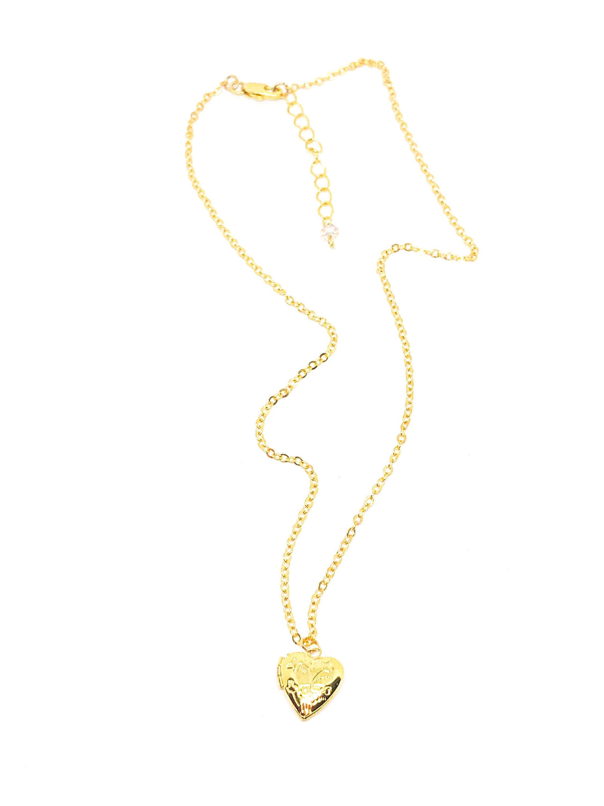 Mother's Day Gift - Small heart locket in gold or silver