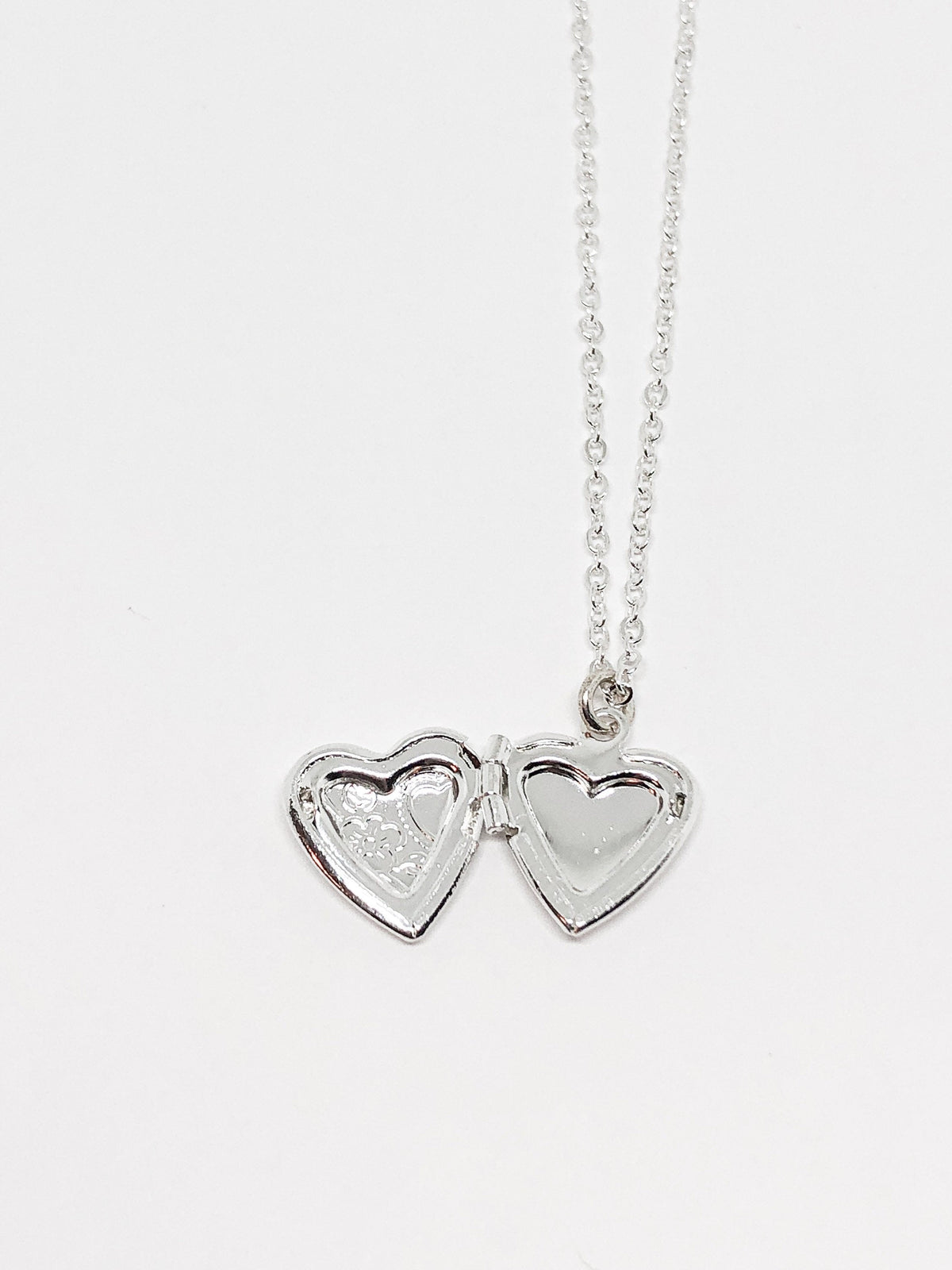 Mother's Day Gift - Small heart locket in gold or silver