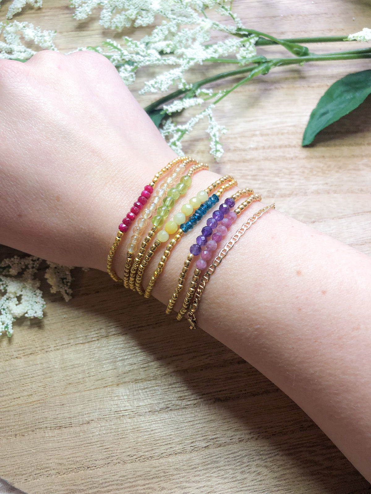 Personalized Mother's Day Gifts - Birthstone bracelets