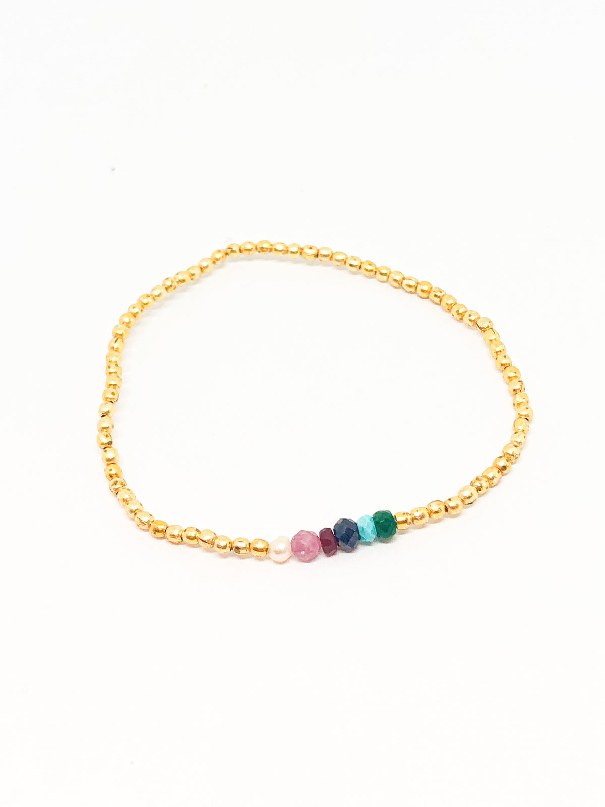 Personalized Mother's Day gift - custom birthstone bracelet